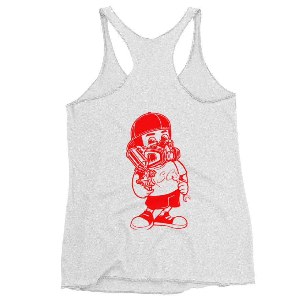 Red Letter Shorty Women's Racerback Tank