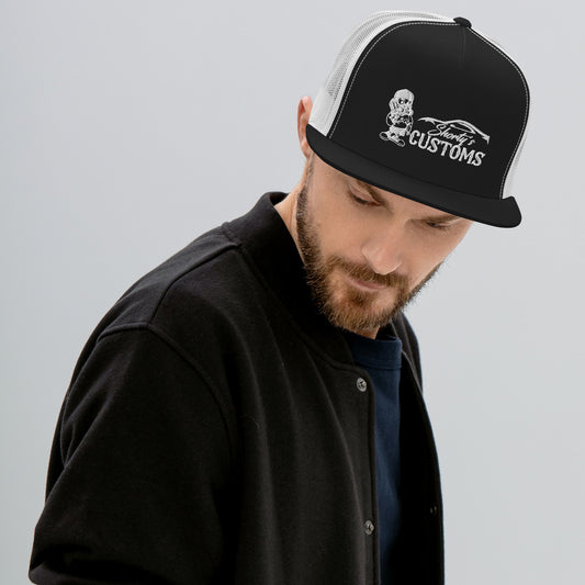 Flat Brim Trucker Cap