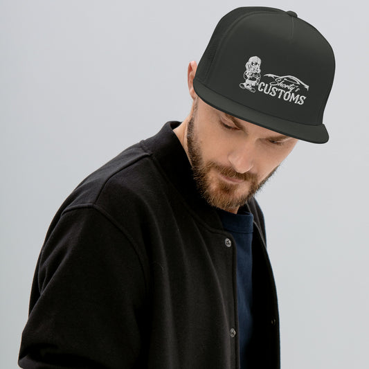 Flat Brim Trucker Cap