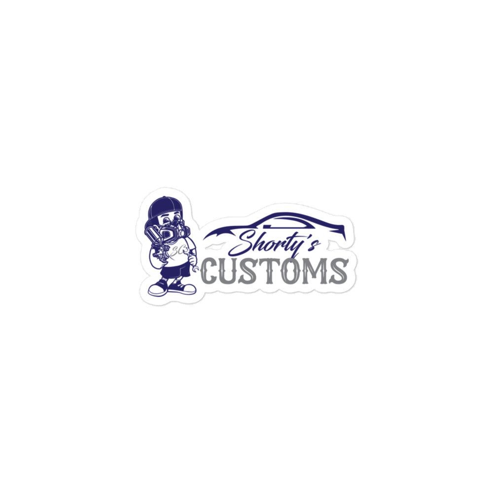 Shorty's Customs Bubble-free stickers