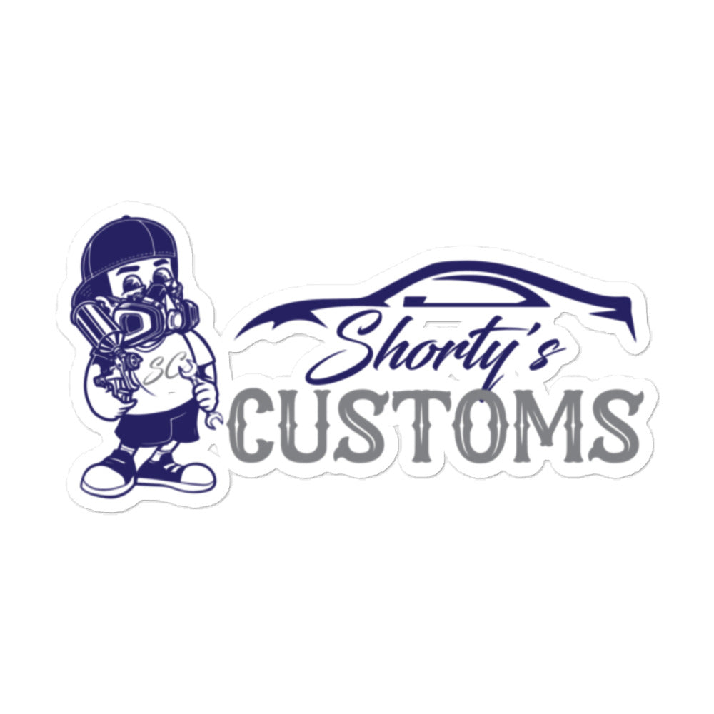Shorty's Customs Bubble-free stickers