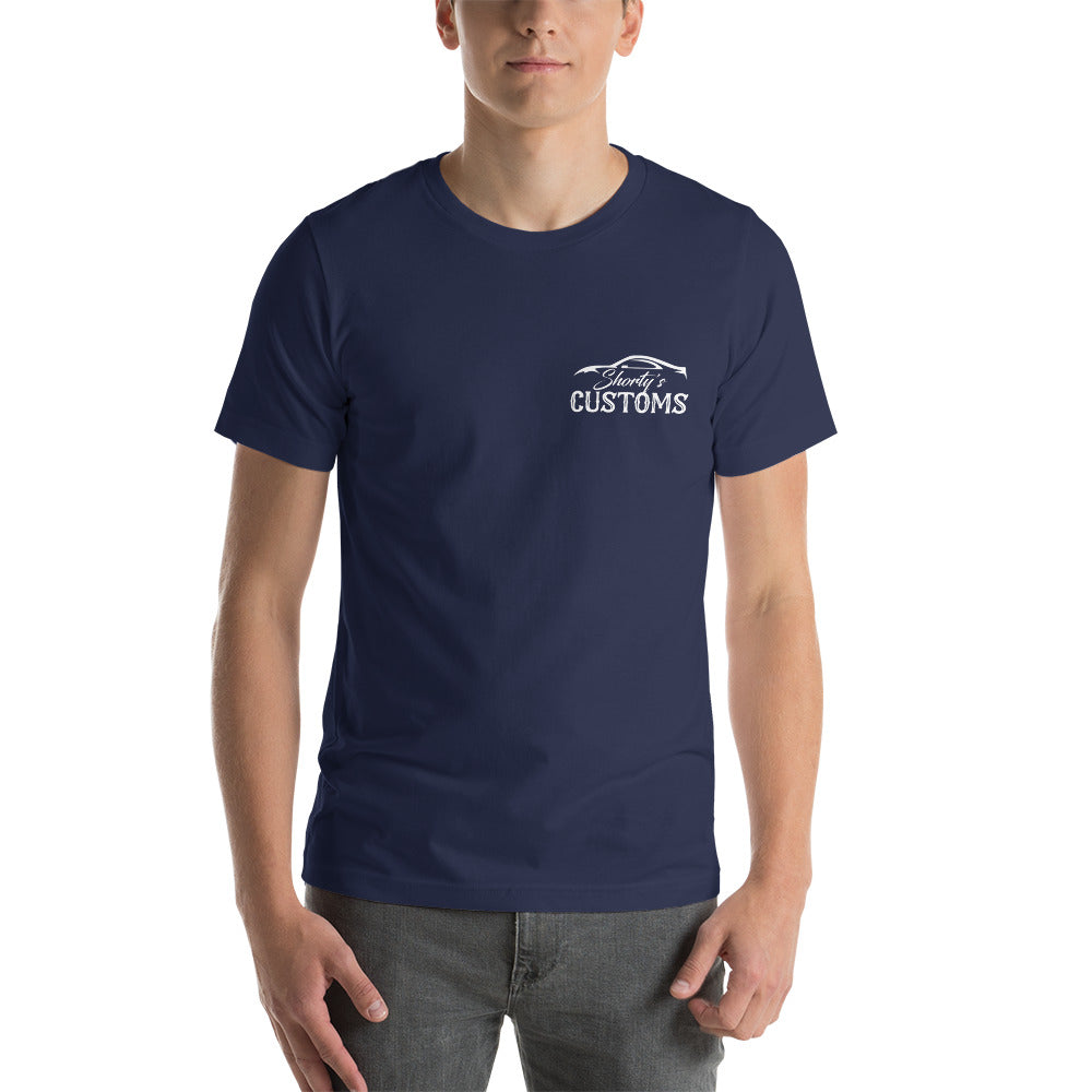 Shorty's Customs Adult Unisex t-shirt