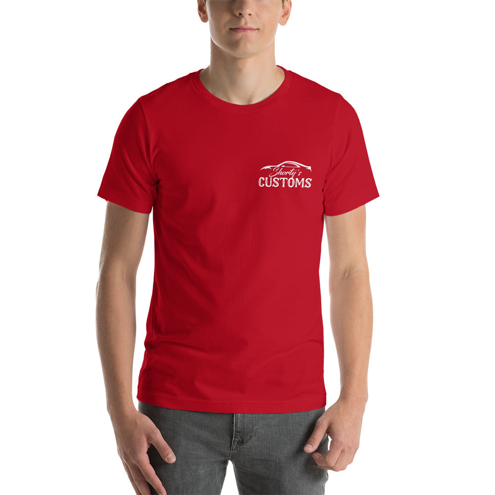 Shorty's Customs Adult Unisex t-shirt